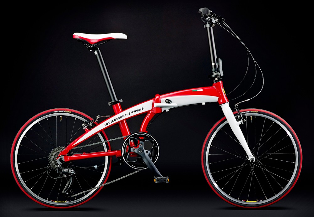 20 Zoll Ferrari Faltrad 9 Gang Klapprad Klappfahrrad 9G